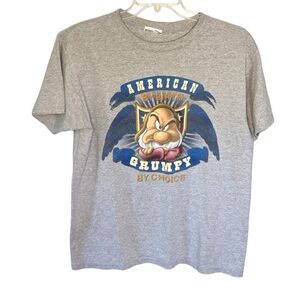 Walt Disney Worlds Vintage Grumpy Dwarf Tshirt Woman's XL